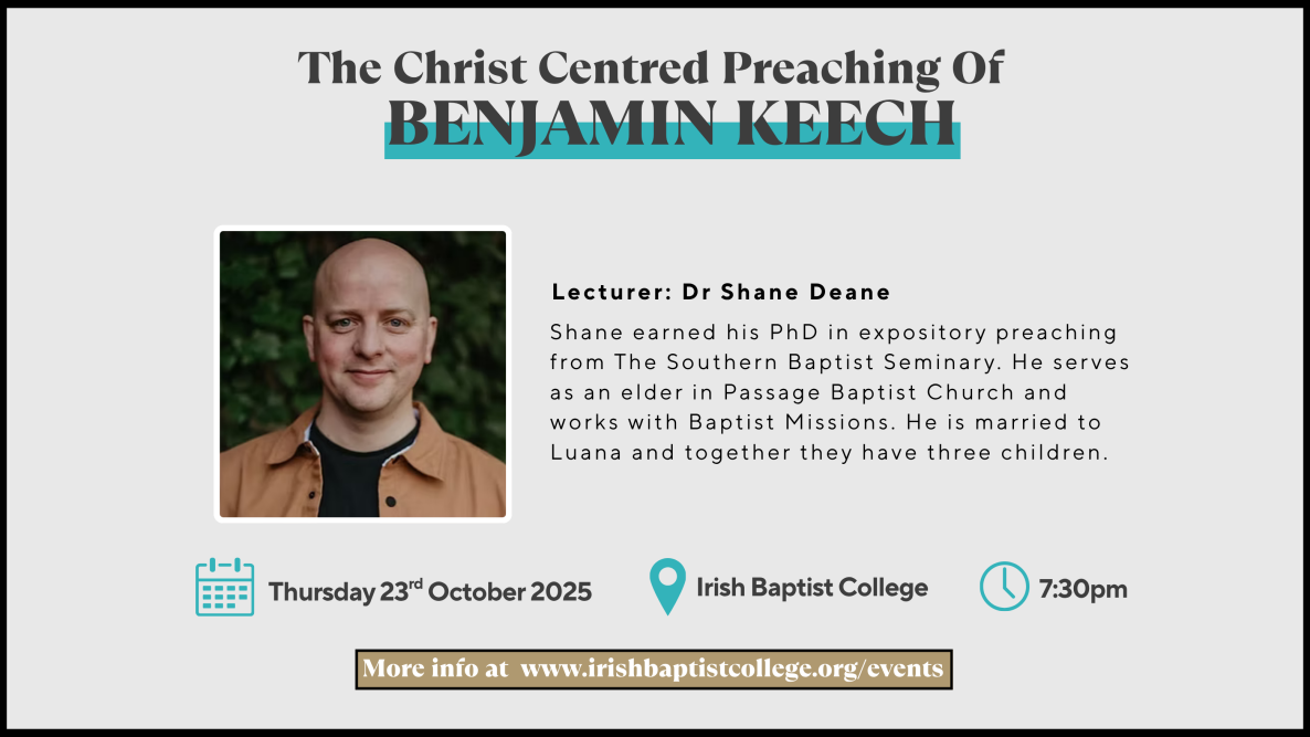 Image: the-christ-centred-preaching-of-benjamin-keech